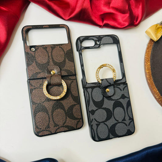 Luxury Phone Case For Samsung Z Flip Series #008