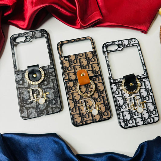 Luxury Phone Case For Samsung Z Flip Series #007