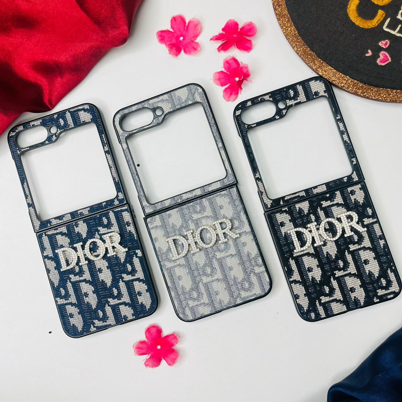 Branded Stone Doir Phone Case For Samsung Flip 5 & 6