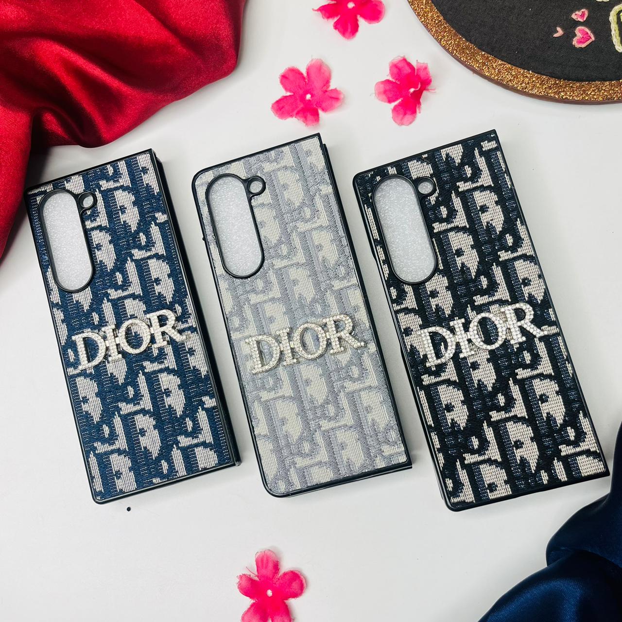 Branded Stone Doir Phone Case For Samsung Fold Series