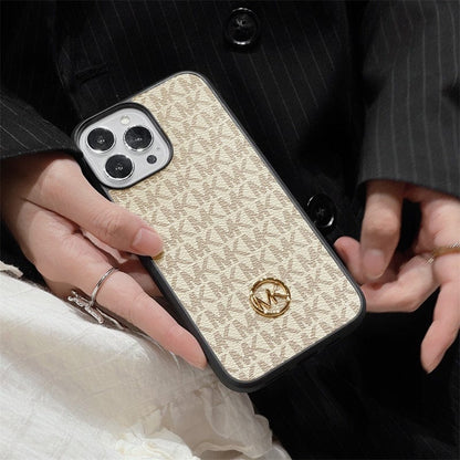 Luxury Metal Logo Phone Case