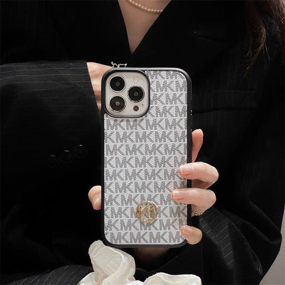 Luxury Metal Logo Phone Case