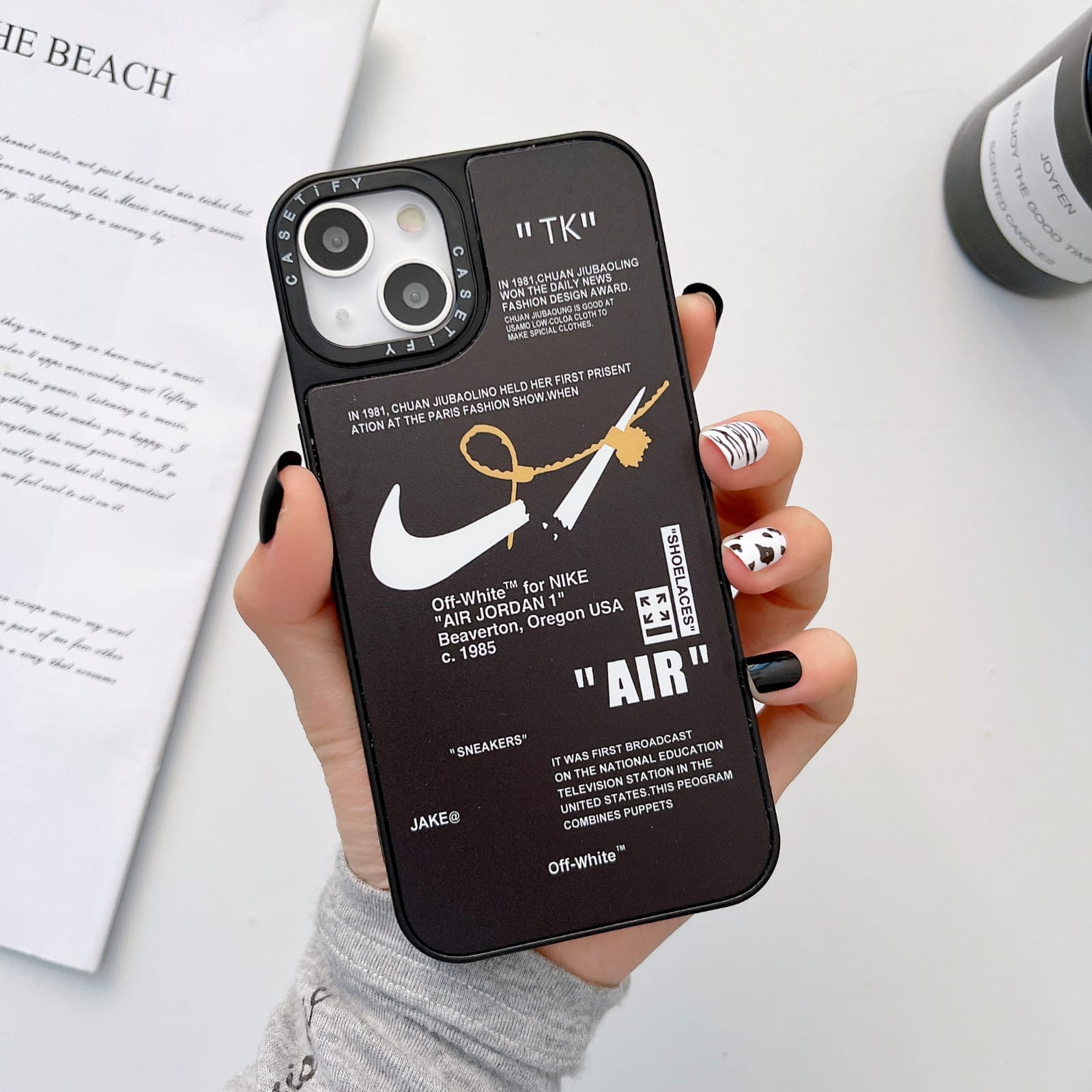 Luxury Branded Unisex Nike Air iPhone Case Design - iPhone 15 Pro Max