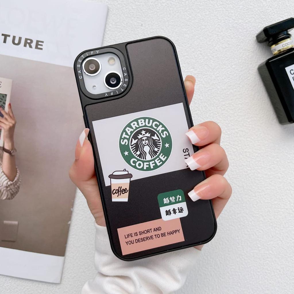 Coffee Time Mirror iPhone Case